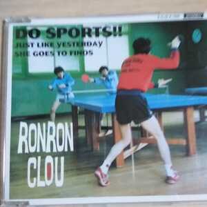 X043　CD　RONRON CLOU　１．DO SPORT!!　２．JUST LIKE YESTERDAY　