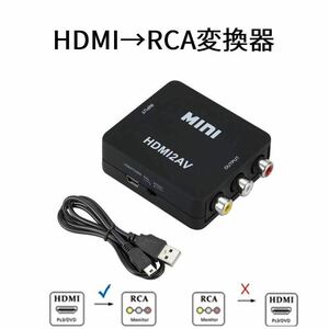 HDMI→RCA変換器