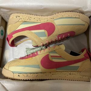 スニーカーズ購入　Union × Nike Cortez Red/Beige ユニオン × ナイキ コルテッツ レッド/ベージュ 28.5㎝