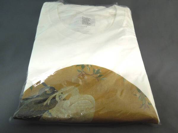美術館グッズ Tシャツ(L) 孔雀図〈部分〉(増山雪斎)