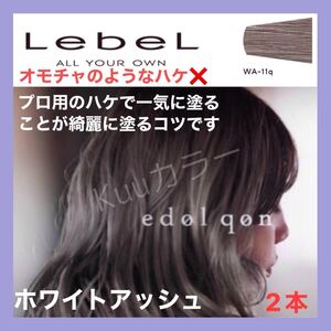 エドル クオン ヘアカラー 白髪染め【オキシ ホワイト ブリーチ剤など同梱割有】ホワイトアッシュ 2本 お得!