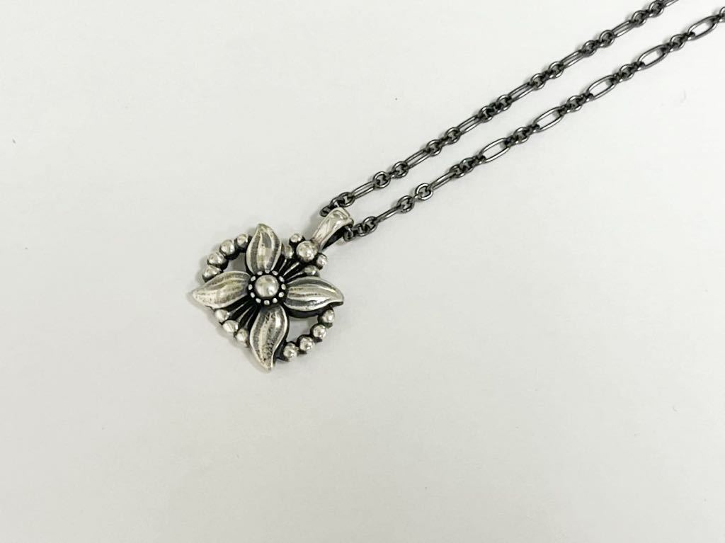 アクセサリ Georg Jensen - ジョージジェンセン シルバー925 フラワー