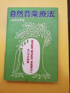 山波言太郎著　自然音楽療法　(西洋医学・東洋医学・音楽療法にないその特質)　単行本　中古本　でくのぼう出版