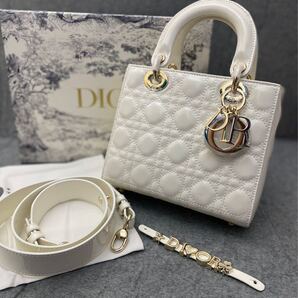 ハンドバッグ レディディオール ゴールド金具 スモール インポートバッグ