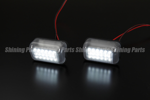 高輝度SMD36発! LA150S/LA160S ムーヴ/ムーヴカスタム LED ライセンスランプ ASSY 純正交換 ナンバー灯 番号灯