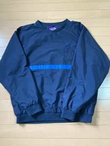 ノースフェイス パープルレーベル Mountain Wind Pullover NP2911N マウテンウインドプルオーバー sizeL ネイビー