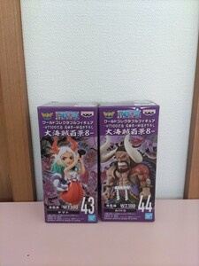 ワンピース ワールドコレクタブルフィギュア 大海賊百景8 大人気ヤマト.カイドウの2体セット