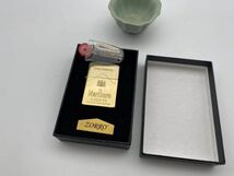 ZORRO【新品 未使用】Marlboro オイルライター 真鍮 ゴールド_画像2