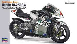 1/12 ハセガワ BK-1 スコット レーシング チーム ホンダ RS250RW 2009 WGP250 チャンピオン