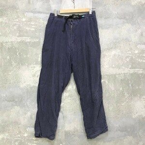 ◆お洒落な逸品◆KAVU/カブー パンツ コーデュロイパンツ 内側柄あり ブルー 青 Ｍ メンズ K99 ｃ3083