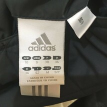 ◆お洒落な逸品◆ADIDAS/アディダス リバーシブル 中綿ジャケット ネイビー 紺 ホワイト 白 サッカー メンズ M ON2138 ジャンパー_画像9