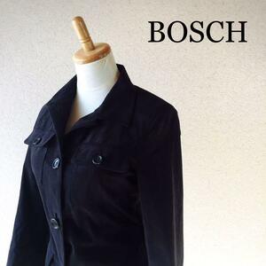 BOSCH leather jacket 36 111506 black lady's coat black Bosch 
