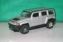 ハマー H3 WELLY Silver HUMMER ウィリー No.43629 1/34 ハンドル欠品_画像1