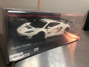 【新品未開封】京商 ミニッツ オートスケール マクラーレン 12C GT3 2013 ホワイト MZP245W