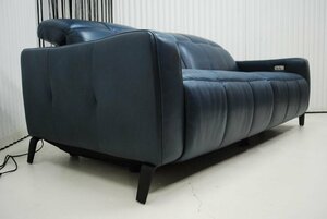  fixed amount * outlet * long time period exhibition goods * free shipping * article limit * electric lik liner motion sofa *he dress gear attaching * blue 