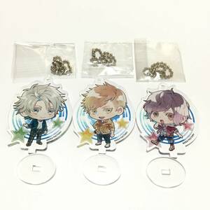 NORN9 ノルン+ノネット クリア☆POP アクリル キーホルダー セット 遠矢正宗 結賀駆 乙丸平士