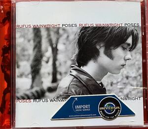 【CD】RUFUS WAINWRIGHT「POSES」ルーファス・ウェインライト　輸入盤 [0805]