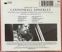 【CD】Cannonball Adderley「Somethin' Else」キャノンボール・アダレー マイルス・デイビス 輸入盤　ボーナストラックあり [0820]_画像2