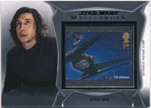 Philip Alexander as Imperial Security Officer 2021 Topps Star Wars Masterwork Authentic Postage Stamp 切手 スターウォーズ