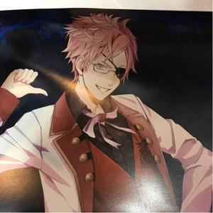 Rejet shop ノベルティ DIABOLIK LOVERS スマートポスター 月浪シン シン ディアラヴァ ディアラバ rejet 特典