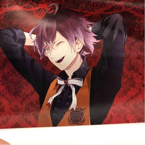 Rejet shop ノベルティ DIABOLIK LOVERS スマートポスター ディアラバ 特典 逆巻アヤト ディアラヴァ