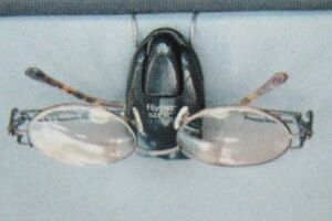 サングラスホルダー（眼鏡）type5サンバイザー 車内便利 内装部品 パーツ トヨタ ホンダ グラサン メンズ レディース