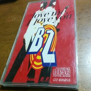 [CD]B'z／love me,I love you 東京収録　シングル盤　プラケース入り