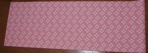  yoga mat unused home storage goods pink color monogram pattern back attaching 