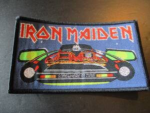 IRON MAIDEN 刺繍パッチ ワッペン somewhere in time アイアン・メイデン / judas priest metallica def leppard motorhead