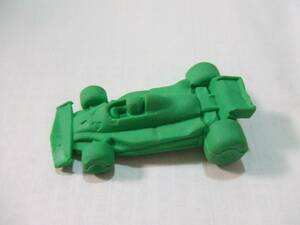  supercar eraser [F-1 green ①] Showa Retro 
