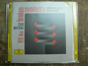 輸入盤CD コリン・マシューズ：Broken symmetry/オリバー・ナッセン ロンドン交響楽団