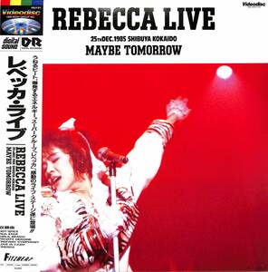 B00137241/LD/レベッカ「レベッカ・ライブ Maybe Tomorrow」