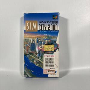 スーパーファミコン スーファミ シムシティー 2000 SFC ニンテンドー