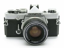 ★ハローカメラ★8540 【珍品】 OLYMPUS M-1 ( F.ZUIKO AUTO-S 50mm F1.8 )【清掃済み：整備済み】動作品 1円開始 即決あり_画像2