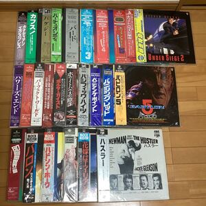 K413)【ジャンク品】レーザーディスク LASER DISC 大量セット まとめ売り カフス バード ポルターガイスト ホワイトハウスの陰謀 など