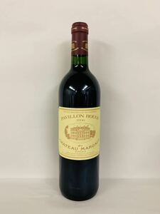 PAVILLON ROUGE DU CHATEAU MARGAUX（パヴィヨン ルージュ デュ シャトーマルゴー）1996 赤ワイン 13% 750ml 