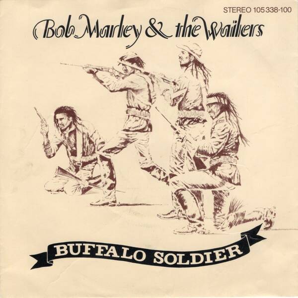 ★人気★DUB収録!!★7インチ★BOB MARLEY & THE WAILERS／BUFFALO SOLDIER／CONFRONTATION／ボブ・マーリー & ザ・ウェイラーズ ダブ 7inch