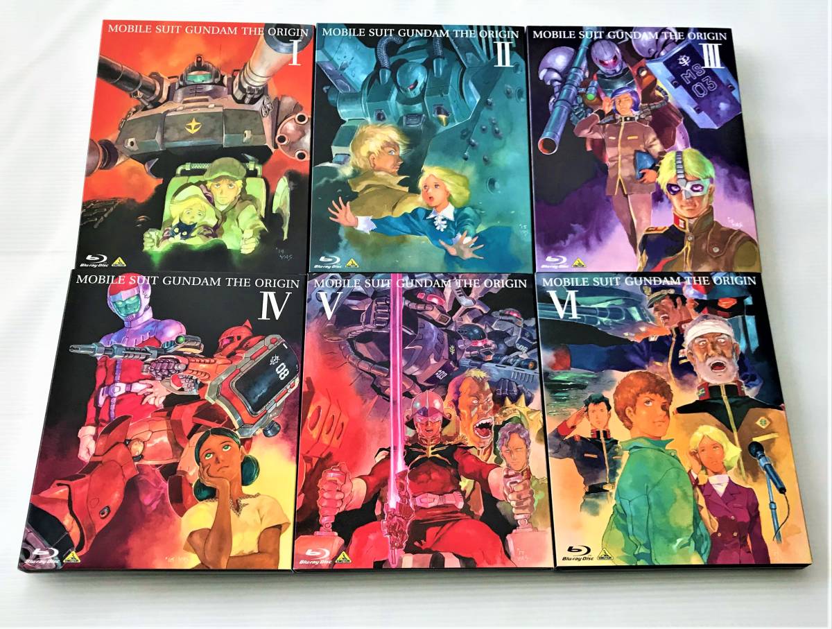 セットアップの通販 機動戦士ガンダムTHE ORIGIN コレクターズ全6巻セット Blu-ray アニメ