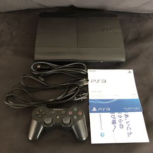 動作確認済み 軽量薄型 プレイステーション3 CECH-4300C 500GB PS3