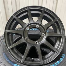 BFグッドリッチ225/75R16◆16×5.5J+22◆《CST ZERO-1HYPER XJ》スズキジムニー　ホワイトレターフラットブラックJBJA KO2 オールテレーン_画像3