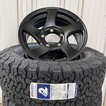 BFグッドリッチ225/75R16◆16×6J-5《CST ZERO-1HYPER JLスズキジムニーホワイトレターフラットブラックJBJA KO2オールテレーン_画像2