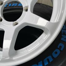 TOYOオープンカントリーRT235/70R16◆16×6J-0◆《CST ZERO-1HYPER J》ジムニーホワイトJBJA4本セットホワイトレターシエラ　ハイパー+J_画像7