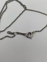 【3158】1円スタート★TIFFANY&Co ティファニー ネックレス ビーン シルバー925ネックレス_画像6