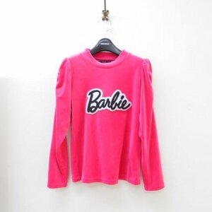  Barbie Barbie Kids 130cm длинный рукав осень-зима направление велюр ткань Topspin k tops 