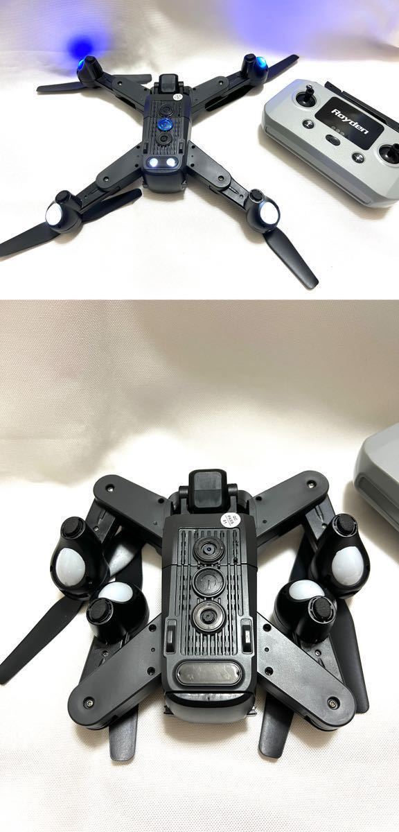 ★HR H10 4K電動カメラ EIS補正 WIFI FPV 保護ガード OFP測位+GPS搭載 LED照明補正 追尾自主帰還 ドローン 折り畳み 初心者向け 製造番号付 ★HR H10 4K電動カメラ EIS補正 WIFI FPV 保護ガード OFP測位+GPS搭載 LED照明補正 追尾自主帰還 ドローン 折り畳み 初心者向け 製造番号付