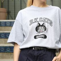 USA VINTAGE CAT DESIGN T SHIRT/アメリカ古着にゃんこデザインTシャツ_画像2