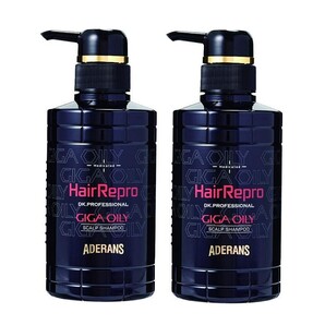 アデランス ヘアリプロ 薬用スカルプシャンプー ギガオイリー 370ml ×2本