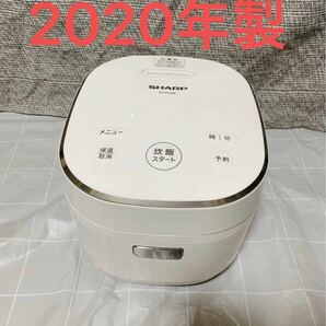 SHARP 炊飯器 3合炊き KS-CF05B-W 2020年製