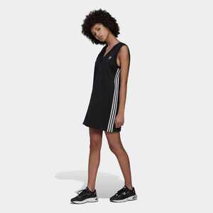  Adidas Originals Adi цвет Classics лучший One-piece женский Street мода платье WOMEN HM2134 BLACK XL