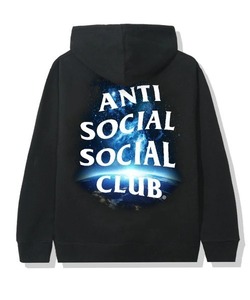 アンチソーシャルソーシャルクラブ フーディ パーカー ストリートファッション メンズ MENS JAPAN EXCLUSIVE THE END BLACK HOODIE M